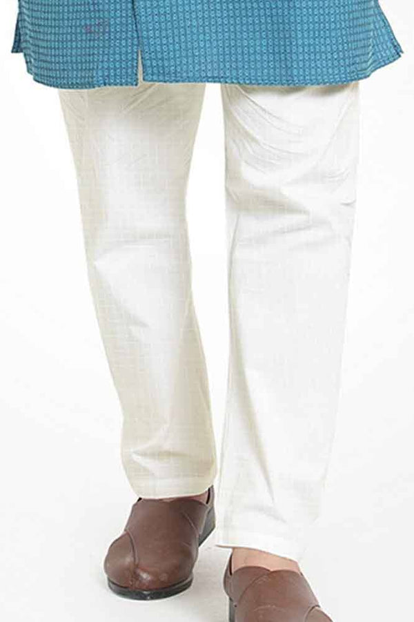 Elo HHC Men's Nifty Desi Trousers (Pyjama) Off White