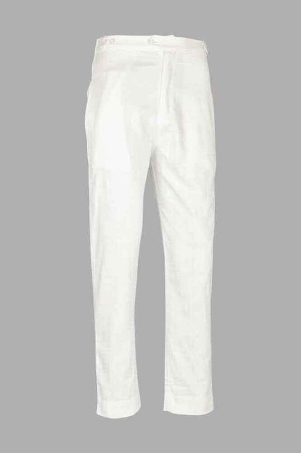 elo HHC Men's Nifty Desi Trousers (Pyjama) Off White