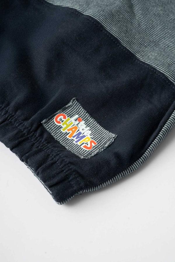 Elo HM Kid's Little Champs Fleece Sweat Shirt Navy