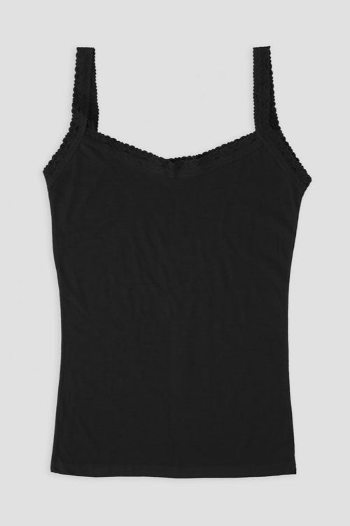 elo HM Serenity Breeze Cotton Blend Camisole Black