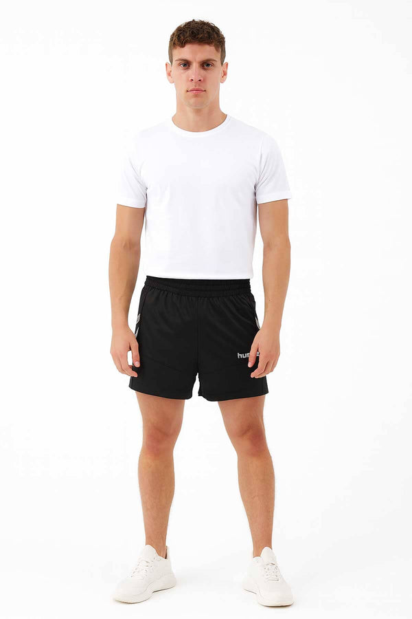 Elo HML Men's Bee Cool Activewear Shorts Black