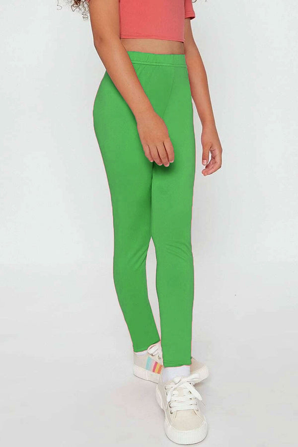 Elo Hopio Girl's Solid Design Leggings