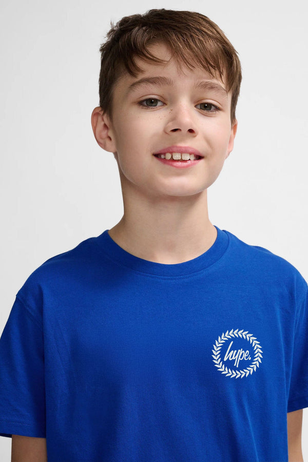 Elo Hype Boy's Logo Printed Tee Shirt Black