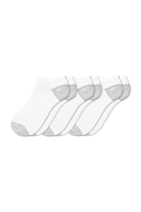 Elo Janina Women's Low Cut Socks - Pack Of 3 White
