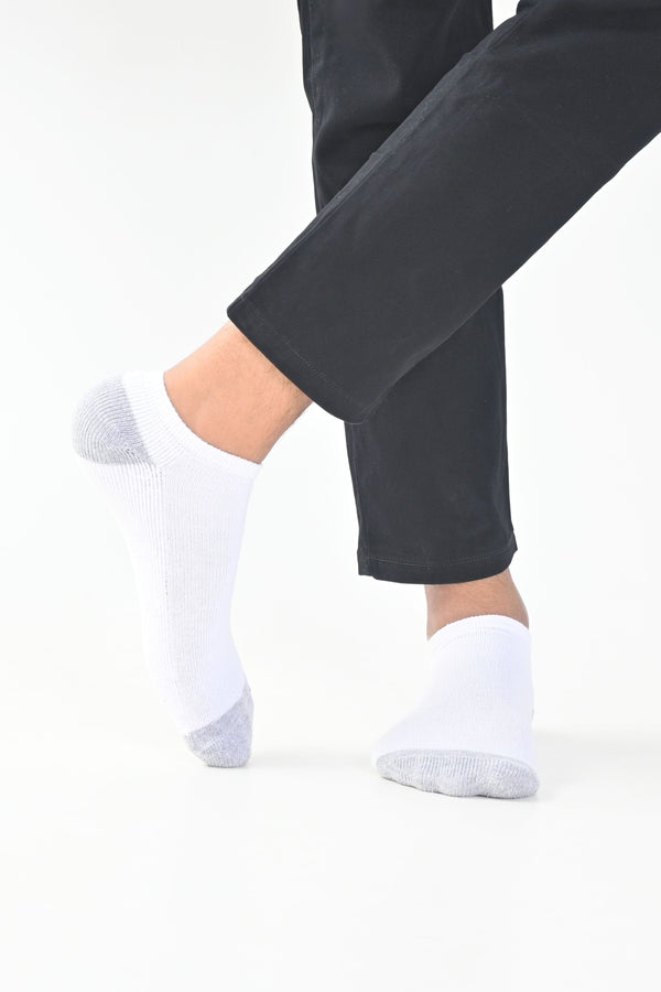 elo Janina Women's Low Cut Socks - Pack Of 3 White