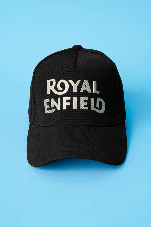 elo JK Men's Royal Enfield Emblem P-Cap Black