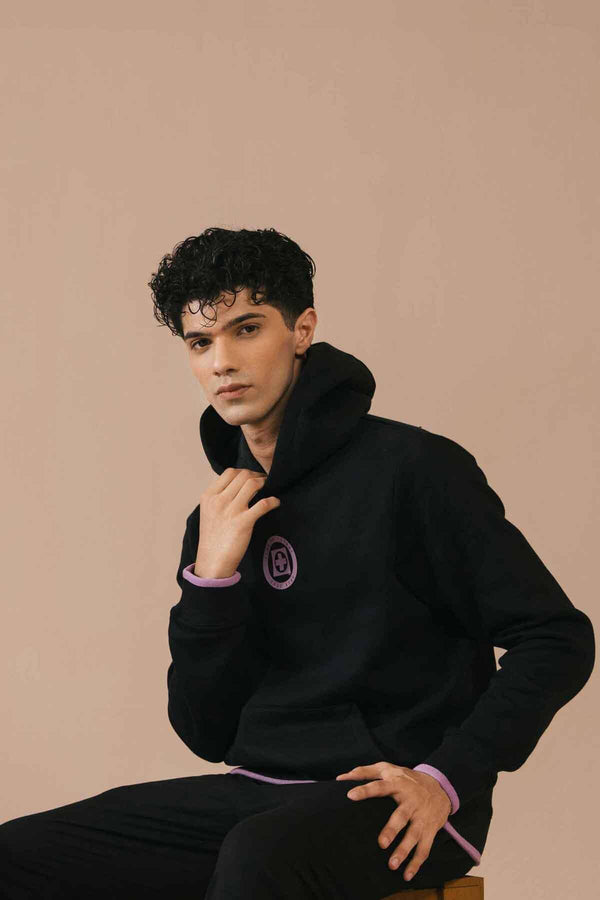 elo Joma Men's Fleece Pullover Hoodie Black
