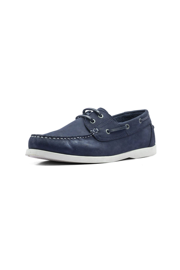 Elo Journie Men's Classic Boat Shoes Navy