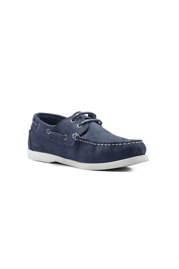 Elo Journie Men's Classic Boat Shoes Navy