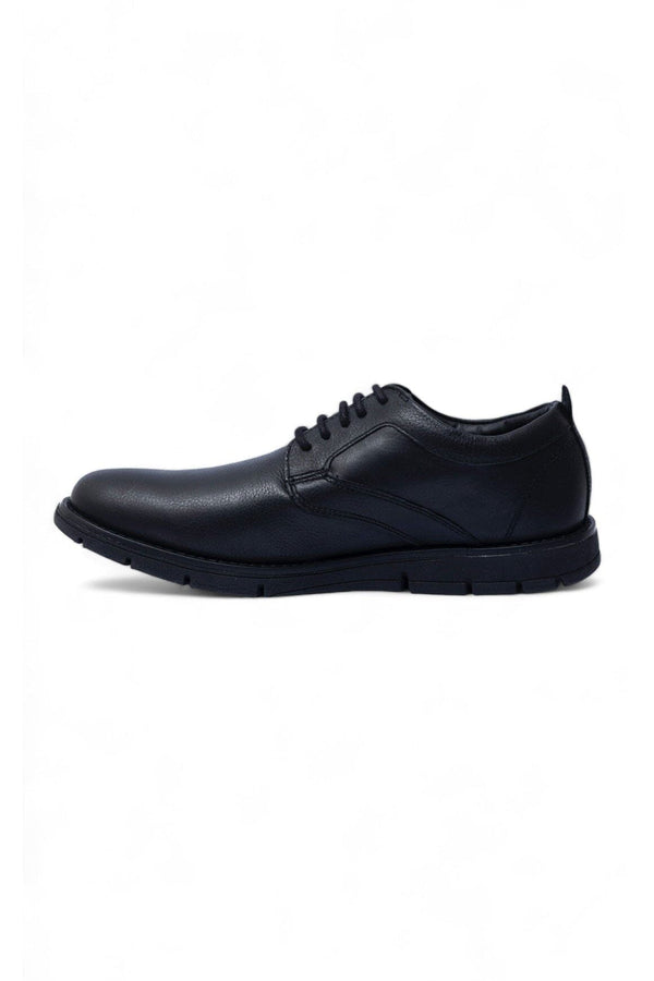 Elo Journie Men's Leather Formal Shoes Black