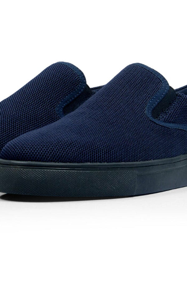 Elo Journie Men's Mesh Slip-On Shoes Navy