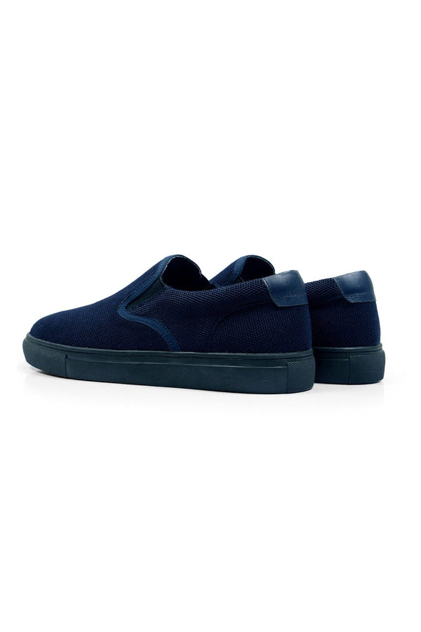 Elo Journie Men's Mesh Slip-On Shoes Navy