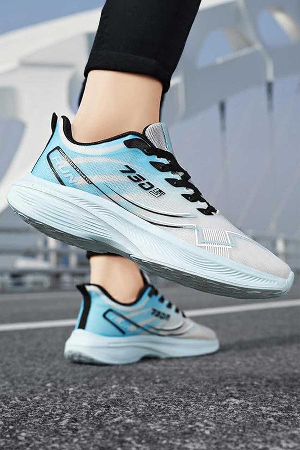 Elo JT Men's Lace-Up Sports Shoes Sky