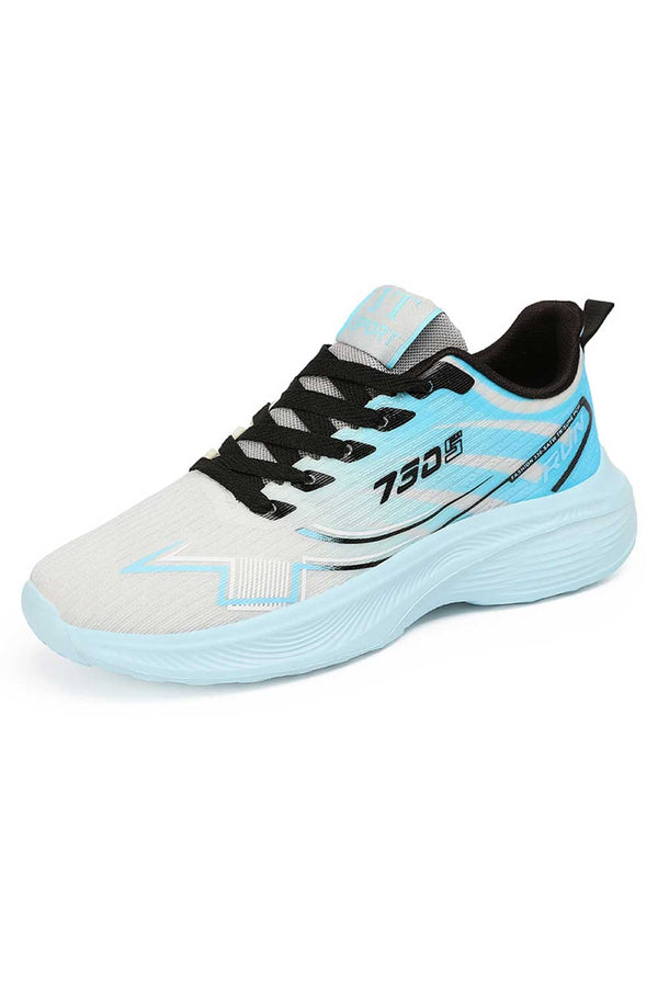 Elo JT Men's Lace-Up Sports Shoes Sky