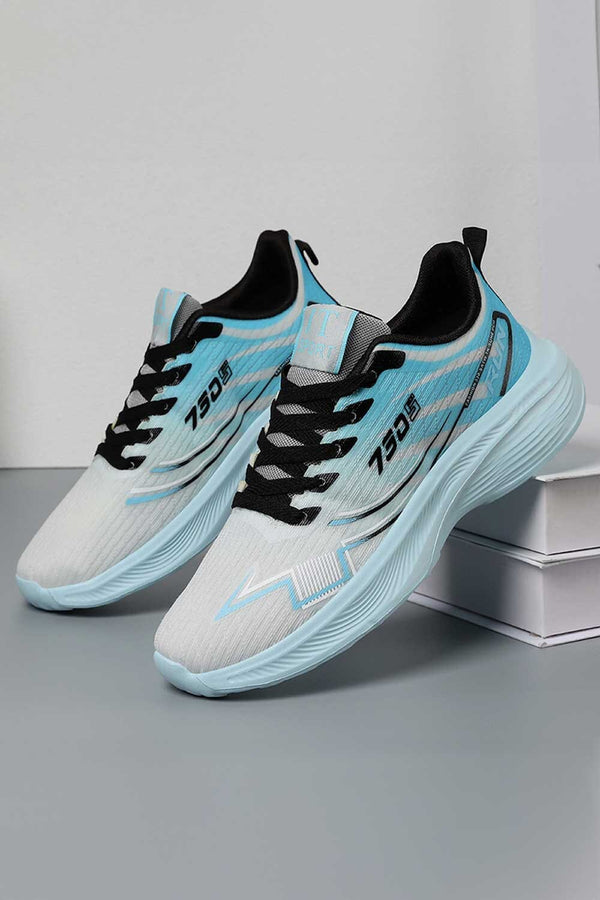 elo JT Men's Lace-Up Sports Shoes Sky