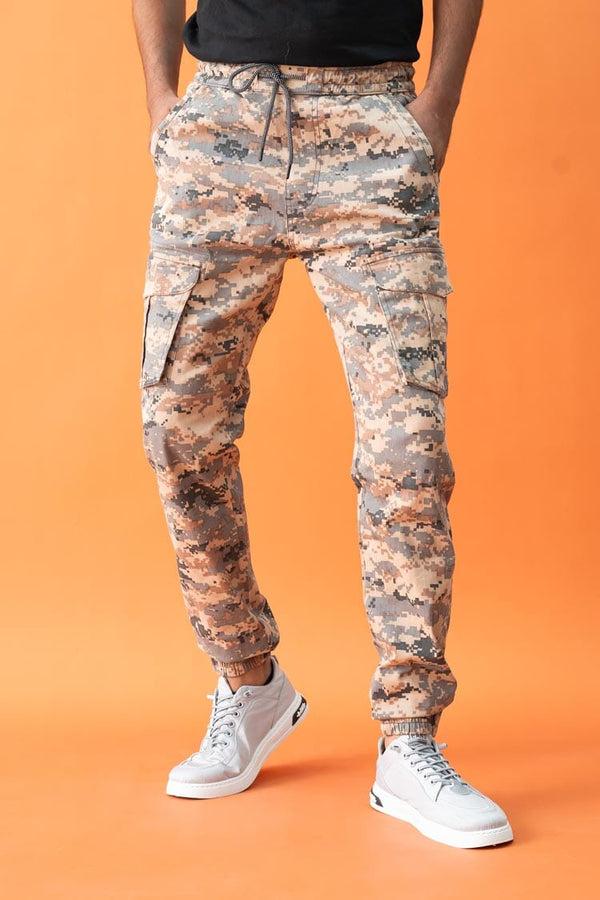 Elo Kash Men's Camo Cargo Pants Skin