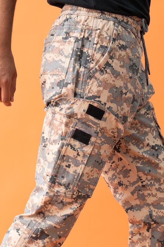 Elo Kash Men's Camo Cargo Pants Skin