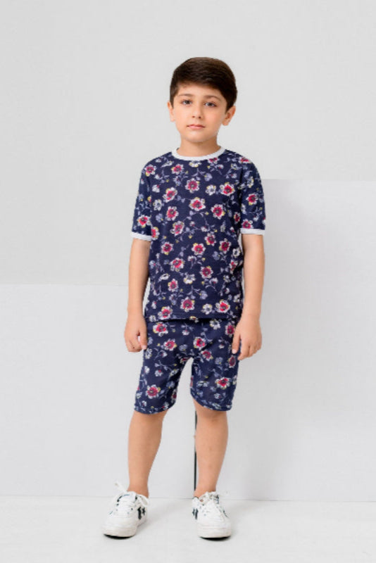 Elo Kid's Aranos Crew Neck Tee And Shorts Set