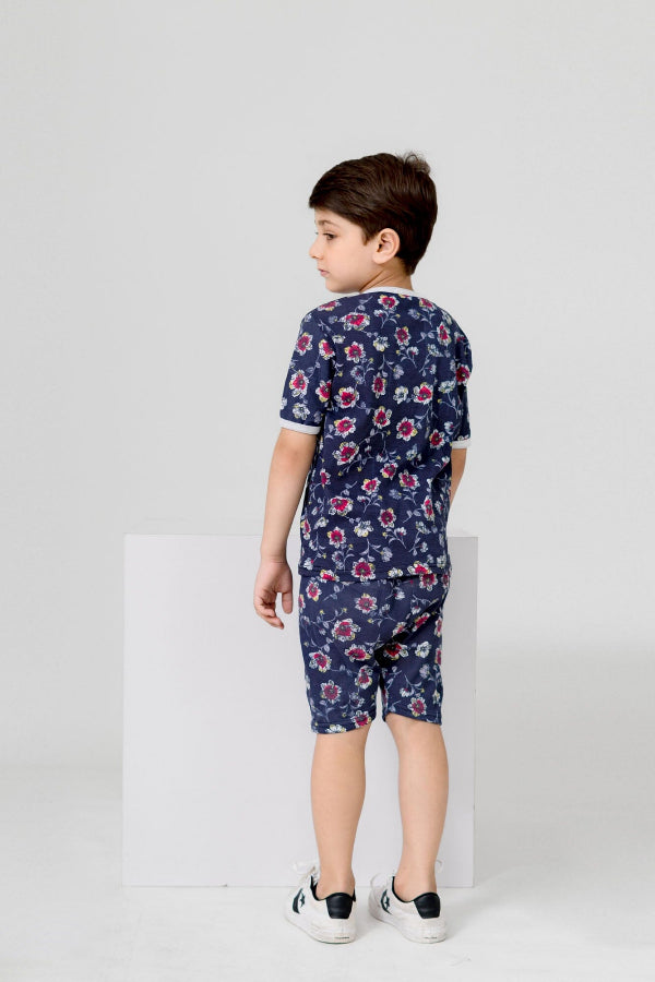 Elo Kid's Aranos Crew Neck Tee And Shorts Set