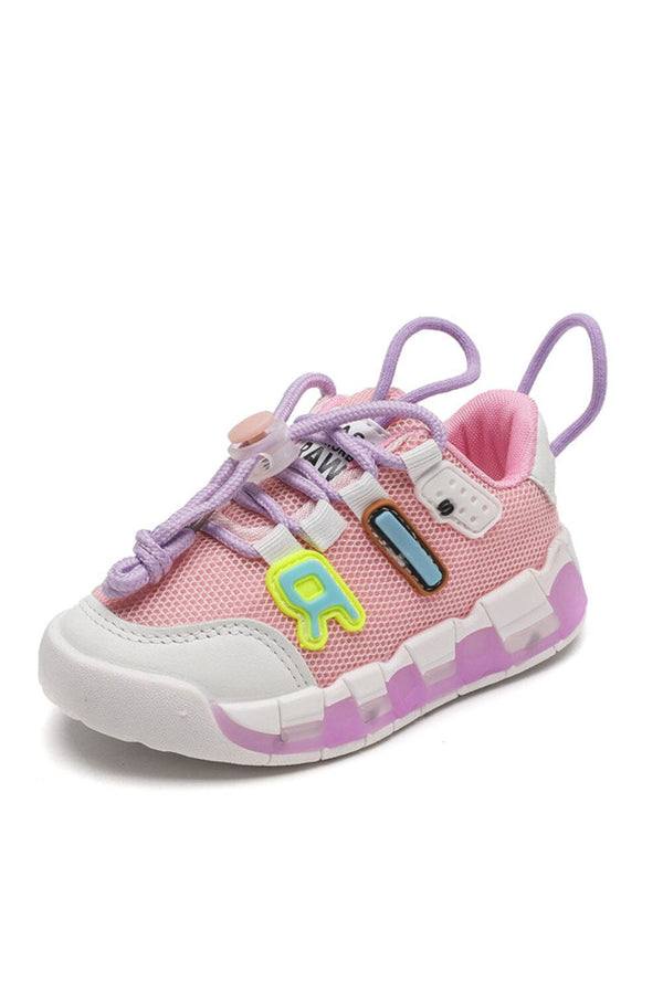 Elo Kid's Premium LED Light-Up Sneakers Pink