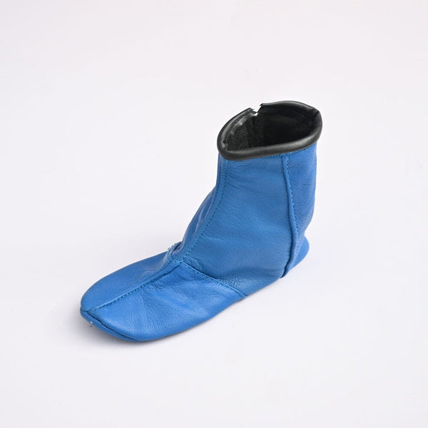 elo Kid's PU Leather Warmth Socks Royal