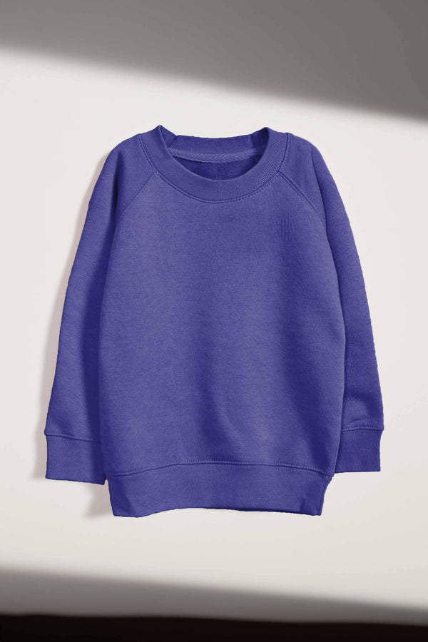 Elo Kid's Raglan Sleeves Fleece Sweat Shirt Navy