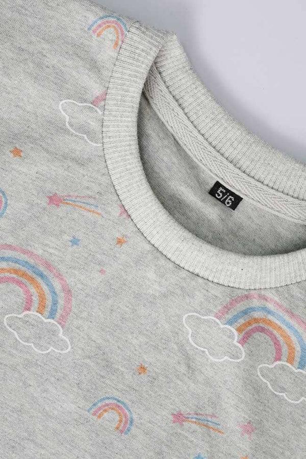 Elo Kid's Rainbow Premium Twin Set Grey