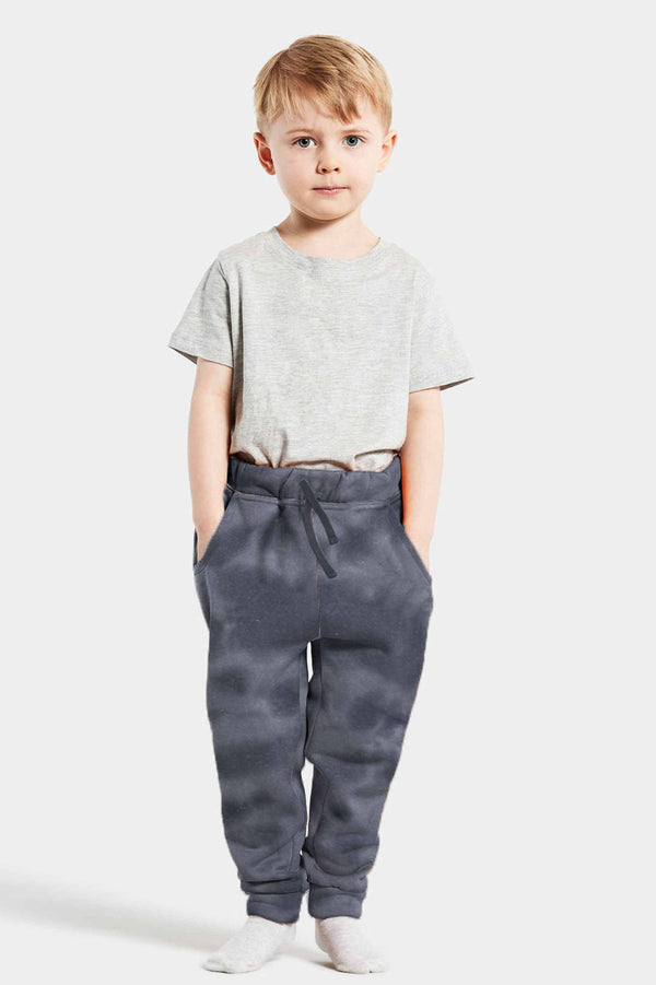 Elo Kid's Tie & Dye Style Fleece Trousers Graphite