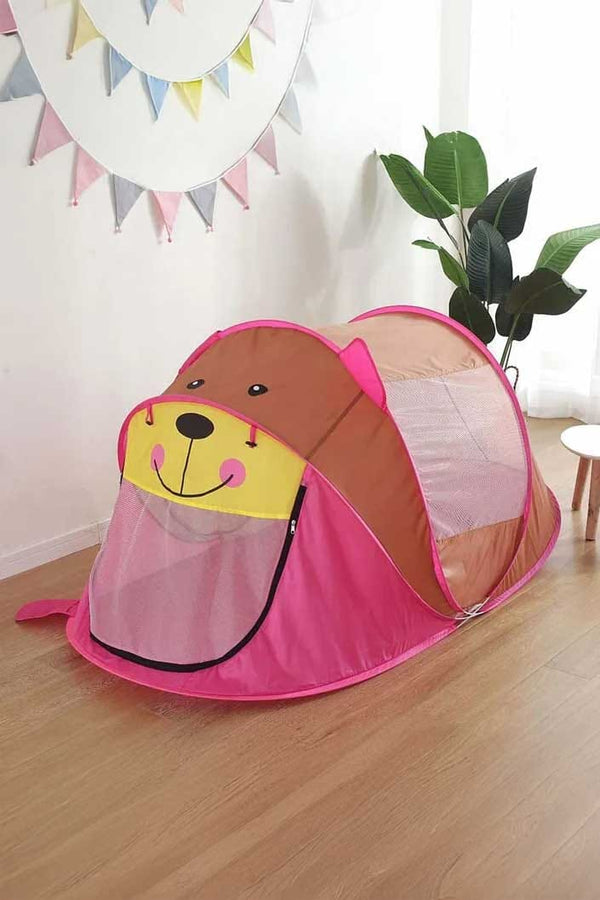 elo Kid's Tiger Playhouse Tent Pink