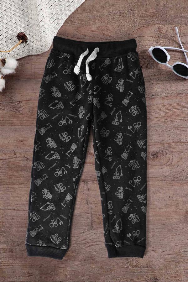 elo Kiki & Koko Kid's Fleece Jogger Pants Black