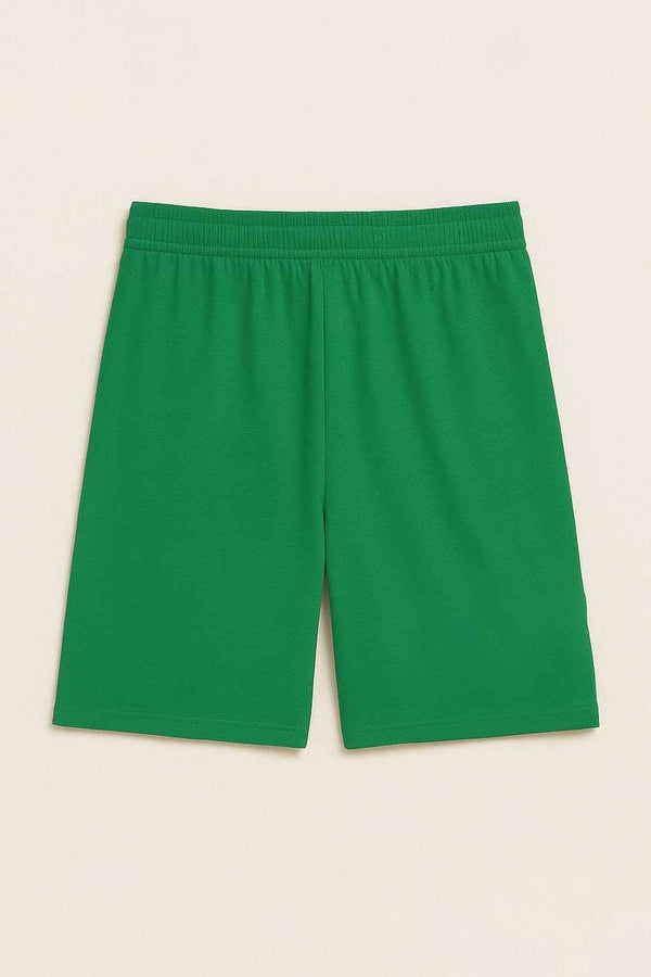 Elo KMP Boy's Logo Printed Activewear Shorts White