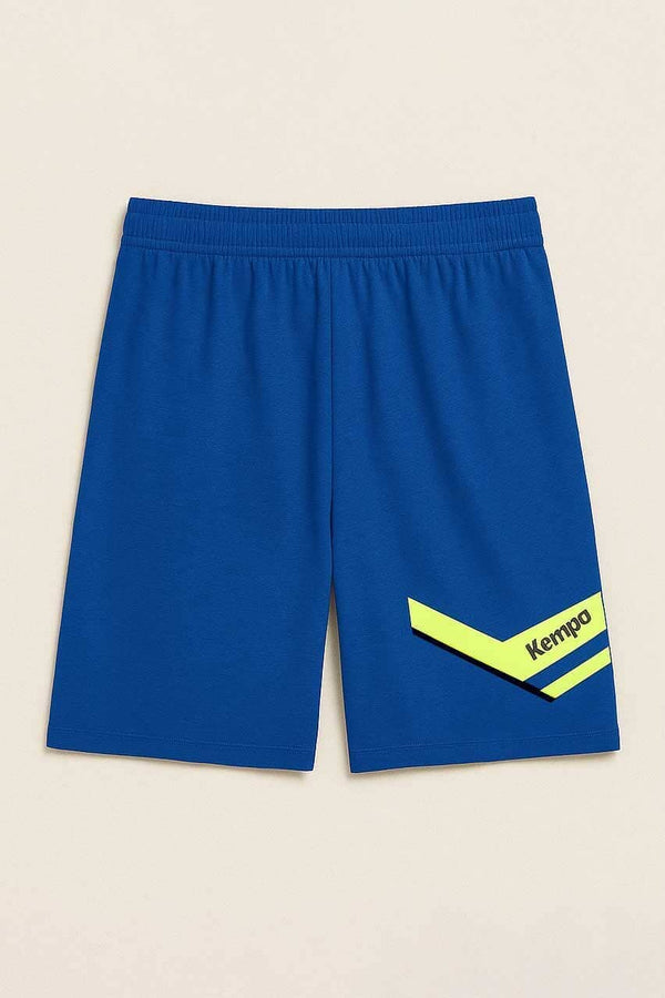 Elo KMP Boy's Logo Printed Activewear Shorts White