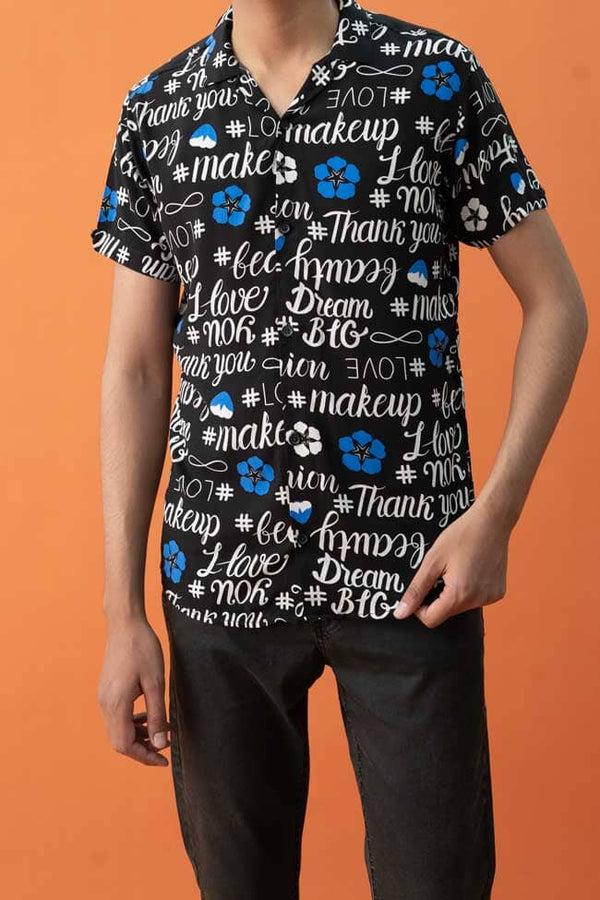 Elo Legends Men's Dream Big Casual Shirt Black