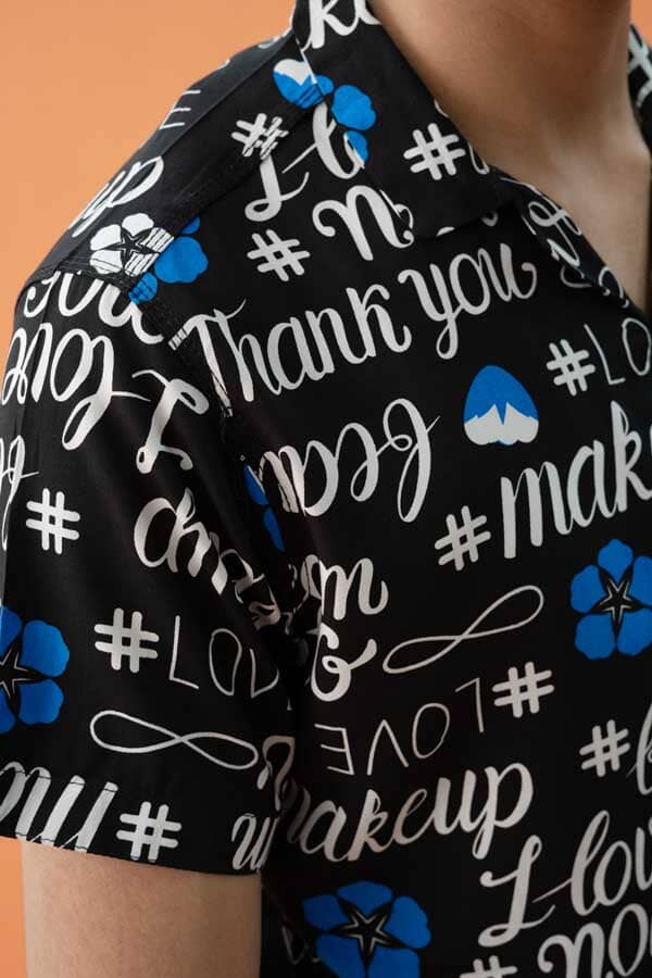 Elo Legends Men's Dream Big Casual Shirt Black