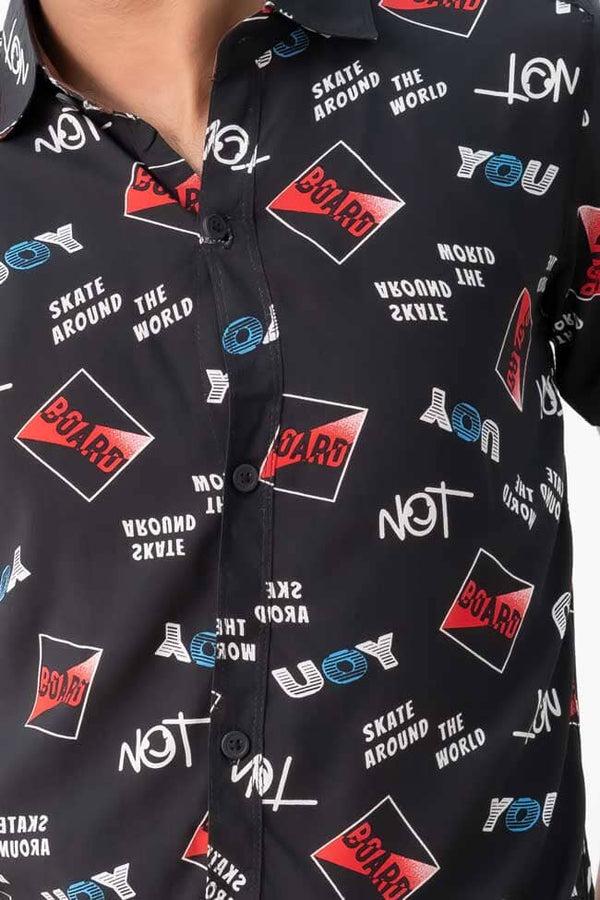 Elo Legends Men's The World Casual Shirt Black