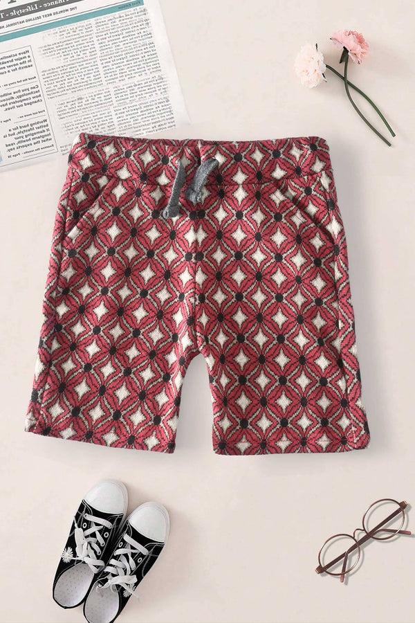 elo Lft Baby Kid's Nyborg Printed Terry Shorts