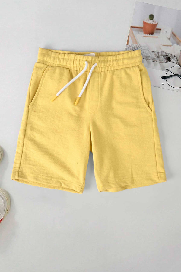 Elo LFT Boy's Classic Terry Shorts Coral Red