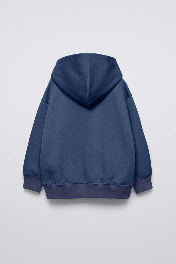 Elo LFT Boy's Printed Pullover Hoodie Light Navy