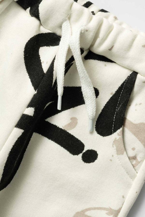 Elo LFT Kid's Classic Fleece Jogger Pants Cream