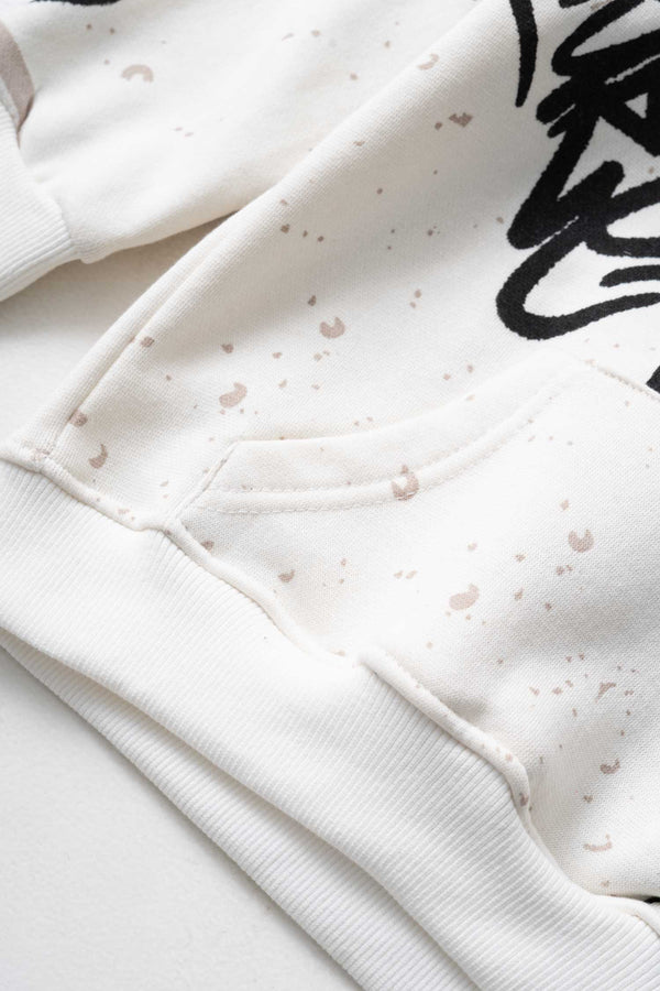 Elo LFT Kid's Classic Pullover Hoodie Cream