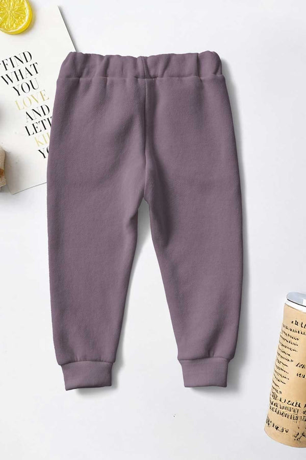 Elo LFT Kid's Fleece Jogger Pants Cream