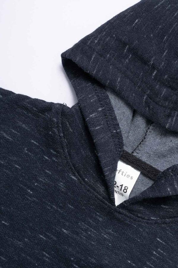 Elo LFT Kid's Fleece Pullover Hoodie Navy