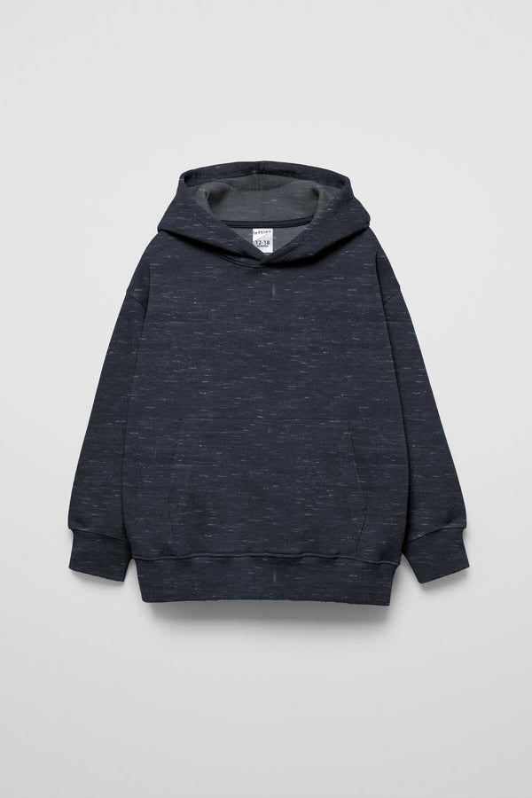 elo LFT Kid's Fleece Pullover Hoodie Navy