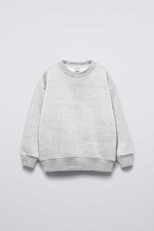 elo LFT Kid's Fleece Sweat Shirt Heather Grey