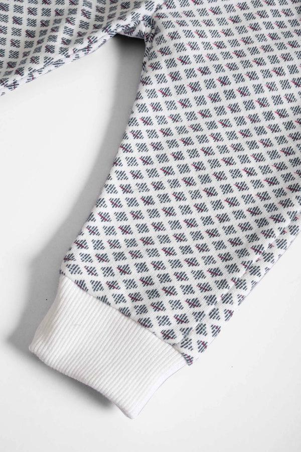 Elo LFT Kid's Reims Fleece Jogger Pants White