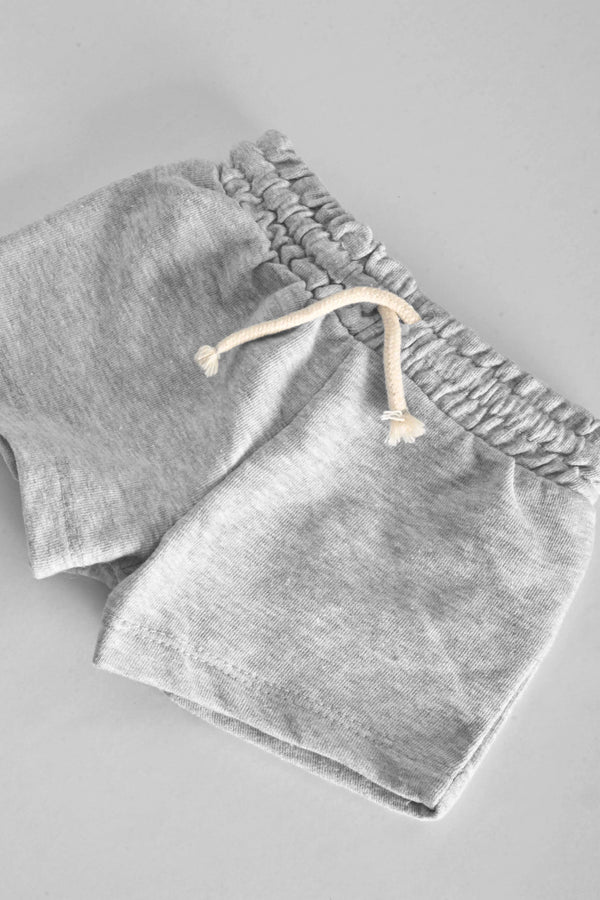 Elo LFT Kid's Terry Shorts Heather Grey