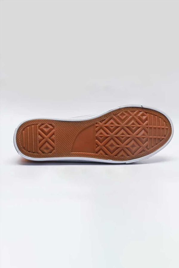 Elo Lipira Stars Men's Canvas Sneakers Black & White