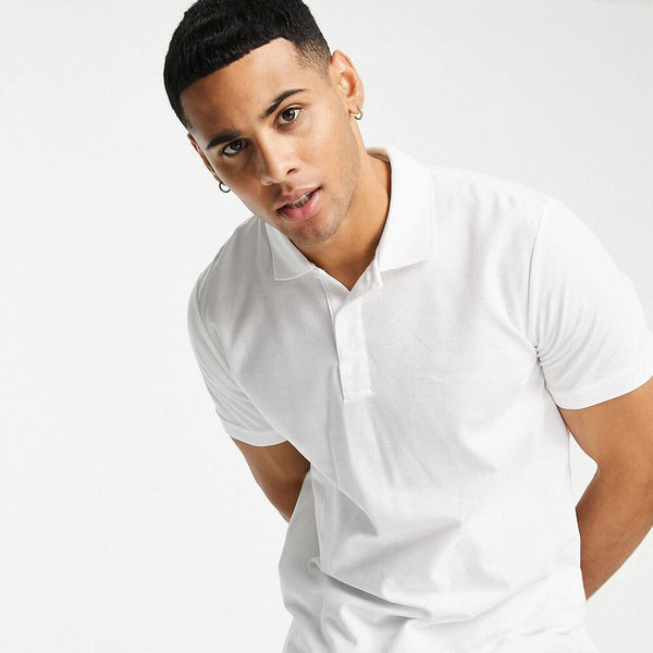 Elo Loops Link Men's Premium Polo Shirt White