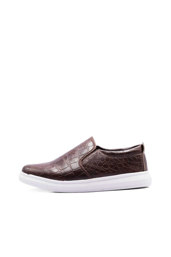 Elo Luxor Men's Slip On Sneakers Black