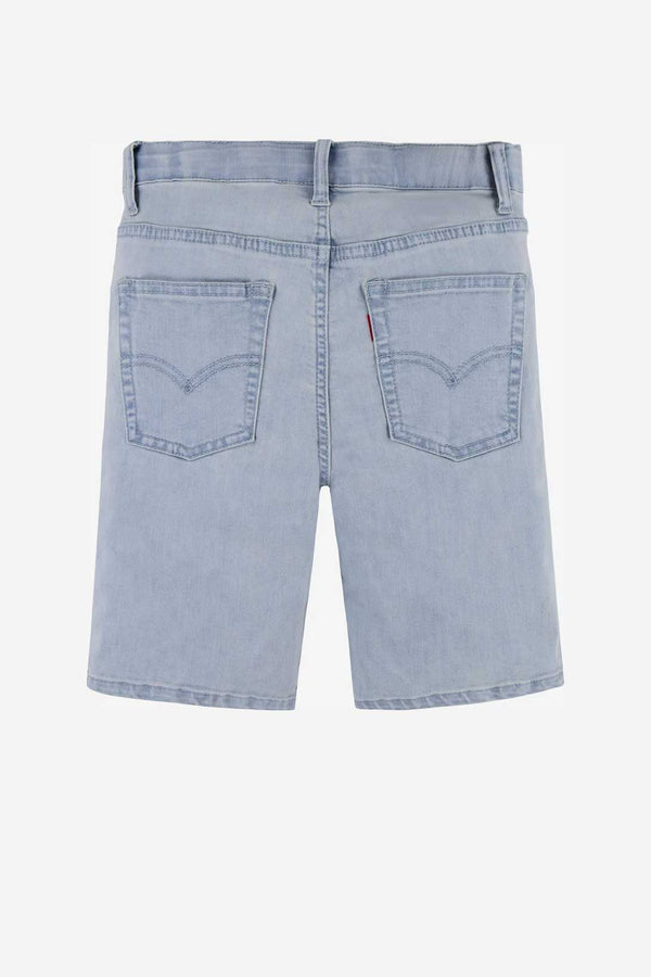 Elo LVS Boy's Acid Wash Denim Shorts Sky